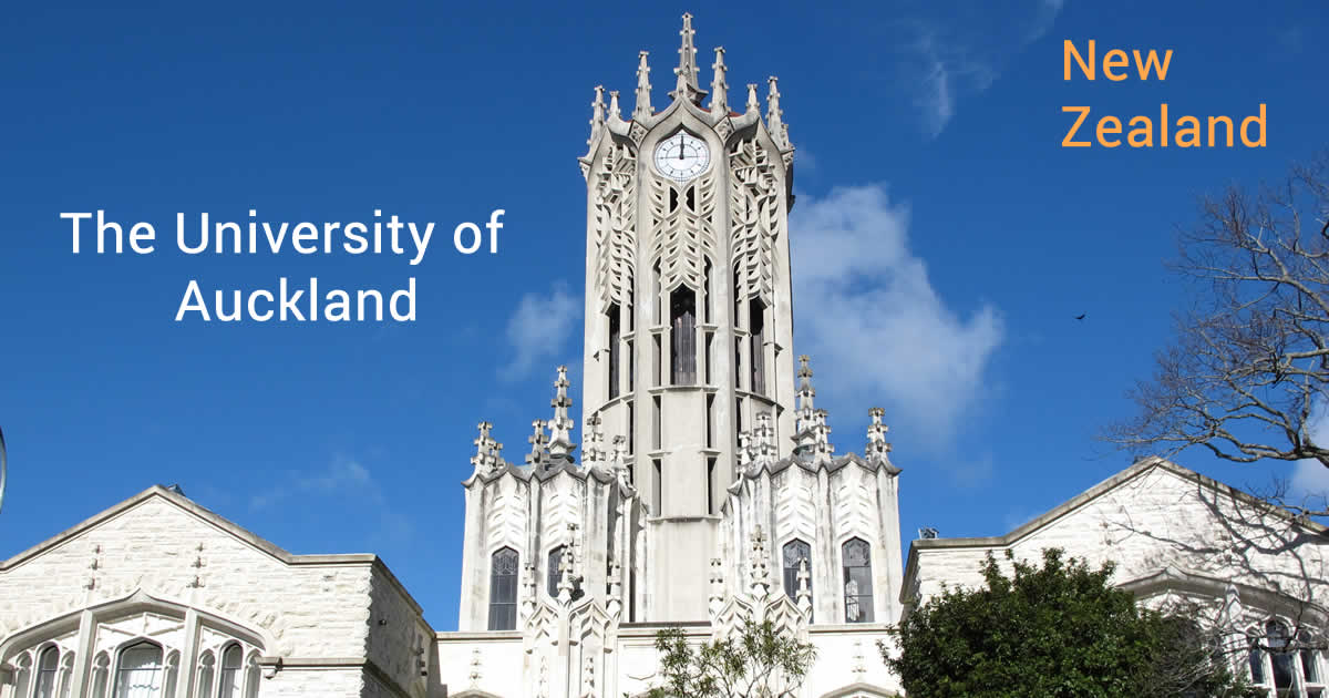 University of Auckland Scholarships 2025-2026 University of Auckland Scholarships 2025-2026